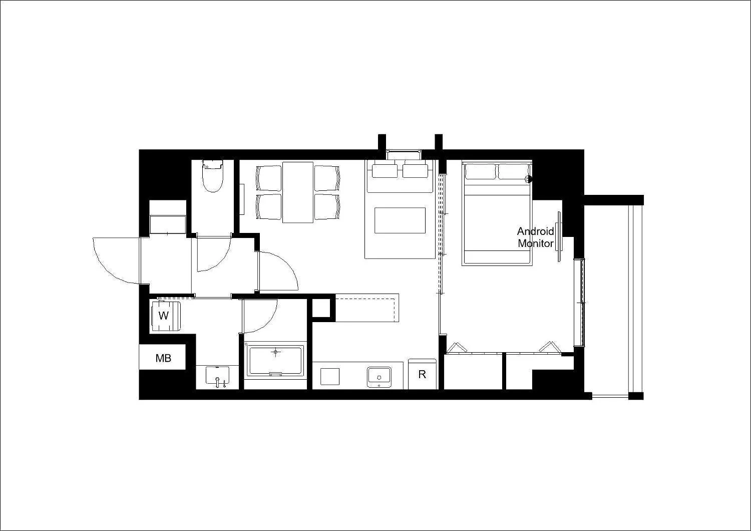 Apartmán Prere Duque Kikukawa Prefektura Tokio